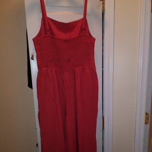 Old Navy coral jumpsuit.  New with tag.